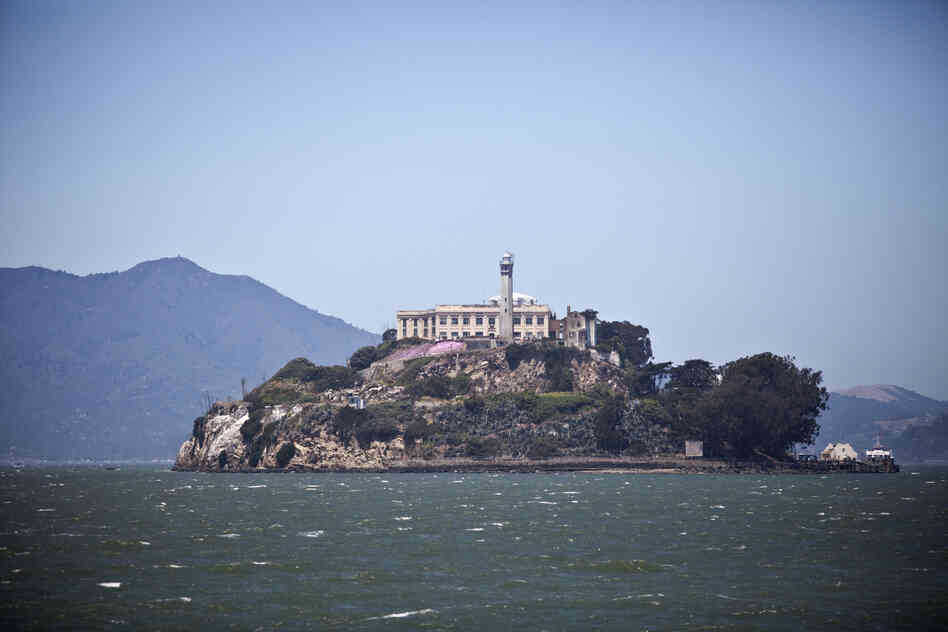 Alcatraz on the 50th anniversary of the escape of inmates Frank Morris, John Anglin and Clarence Anglin.