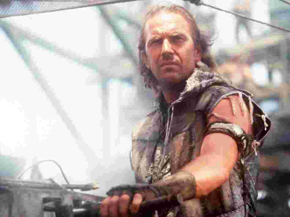 If you're a fan of Waterworld, then the vision of the future in the Civilization II game played by "Lycerius" may be to your liking. (Kevin Costner in a scene from that 1995 movie.)