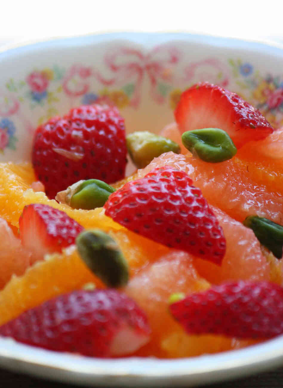 Citrus Salad With Rose Water