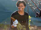 First Lady Michelle Obama gardens in Soweto township, in Johannesburg, South Africa. The first lady has planted a garden on the South Lawn of the White House — it's the first vegetable garden to be planted there since Eleanor Roosevelt's victory garden. First Lady Michelle Obama gardens in Soweto township, in Johannesburg, South Africa. The first lady has planted a garden on the South Lawn of the White House — it's the first vegetable garden to be planted there since Eleanor Roosevelt's victory garden.