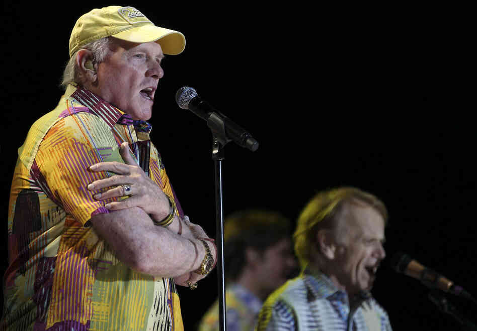 LAS VEGAS, NV - MAY 27: Mike Love and Al Jardine of the Beach Boys perform at the Red Rock Casino, Resort and Spa on May 27, 2012 in Las Vegas, Nevada. (Photo by Jeff Bottari/Getty Images)