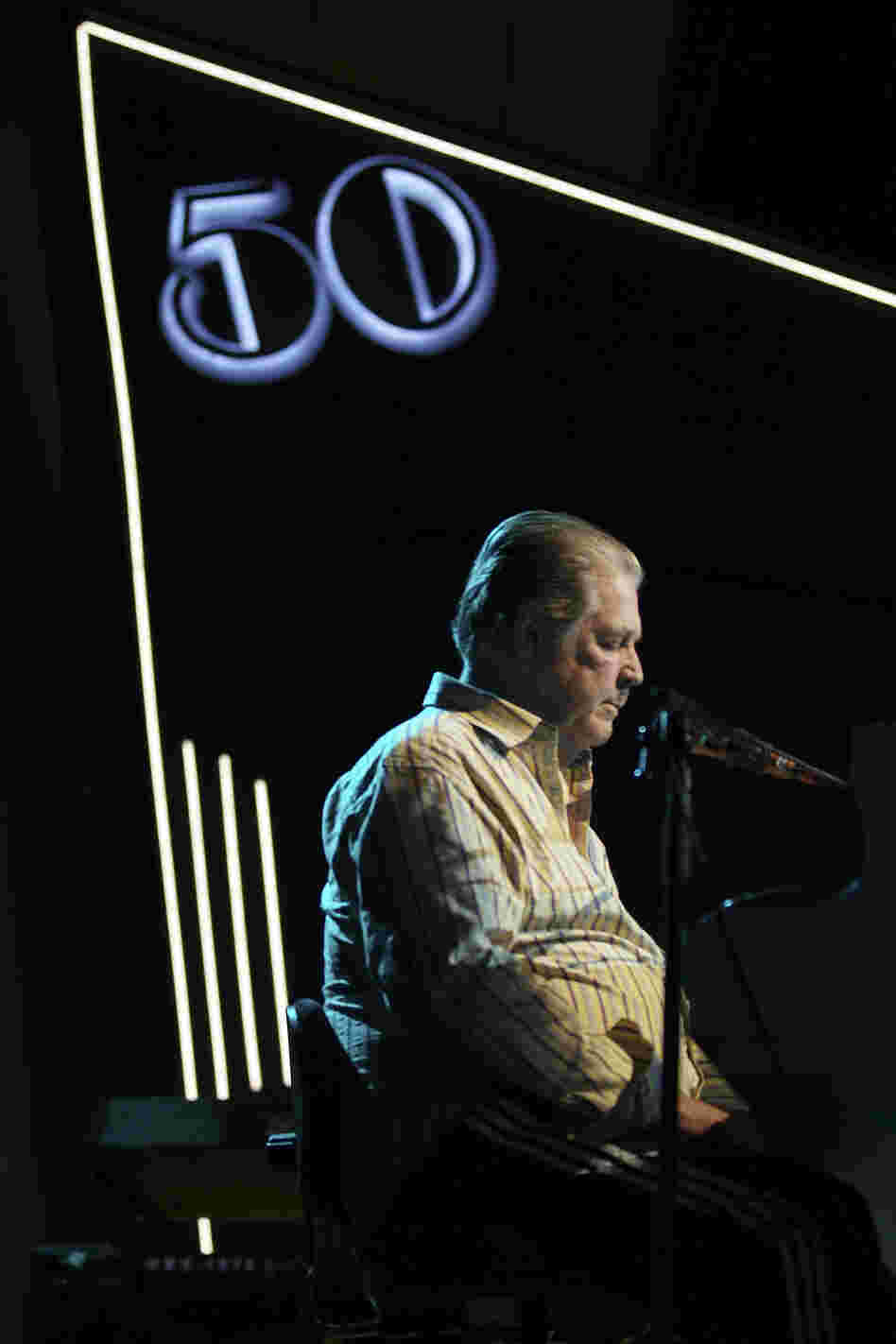 LAS VEGAS, NV - MAY 27: Brian Wilson of the Beach Boys performs at the Red Rock Casino, Resort and Spa on May 27, 2012 in Las Vegas, Nevada. (Photo by Jeff Bottari/Getty Images)