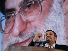 Iranian President Mahmoud Ahmadinejad delivers a speech under a portrait of Iran's supreme leader, Ayatollah Ali Khamenei, on June 2. The supreme leader has said repeatedly that nuclear weapons are un-Islamic and Iran will not pursue them. But in the West, many are skeptical. Iranian President Mahmoud Ahmadinejad delivers a speech under a portrait of Iran's supreme leader, Ayatollah Ali Khamenei, on June 2. The supreme leader has said repeatedly that nuclear weapons are un-Islamic and Iran will not pursue them. But in the West, many are skeptical.
