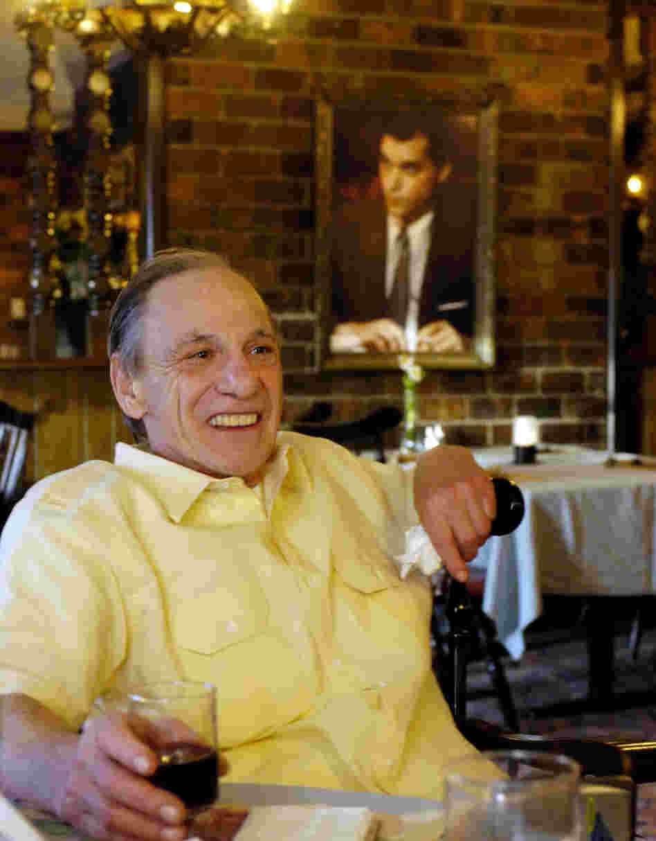 Henry Hill sits in the dining room of the Firefly restaurant in North Platte, Neb. in 2005.