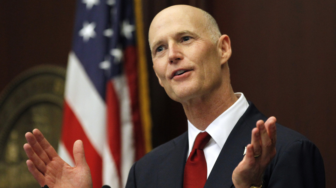 "Not one U.S. citizen has been eliminated from the voter rolls," Florida Gov. Rick Scott tells NPR's Michel Martin. "Not one."