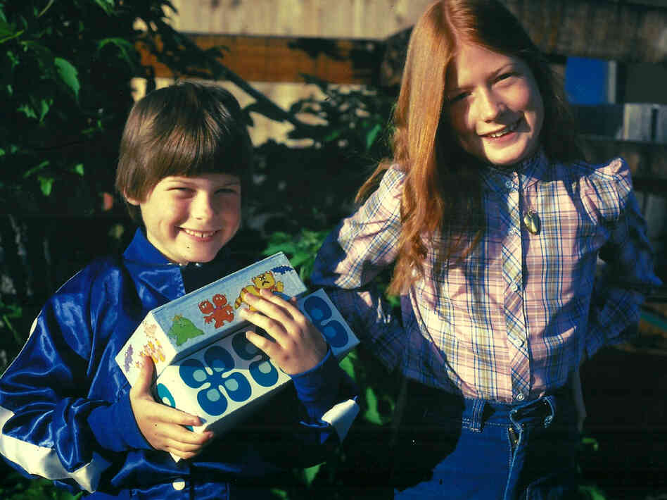 The siblings Meloy: Colin and Maile at home in Helena, Mont., circa 1981.