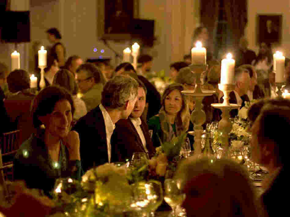 By paying to join the Garden & Gun club, members can attend events like a candlelight affair at the historic South Carolina Society Hall in Charleston as part of Garden & Gun's Secret Society Supper Club.