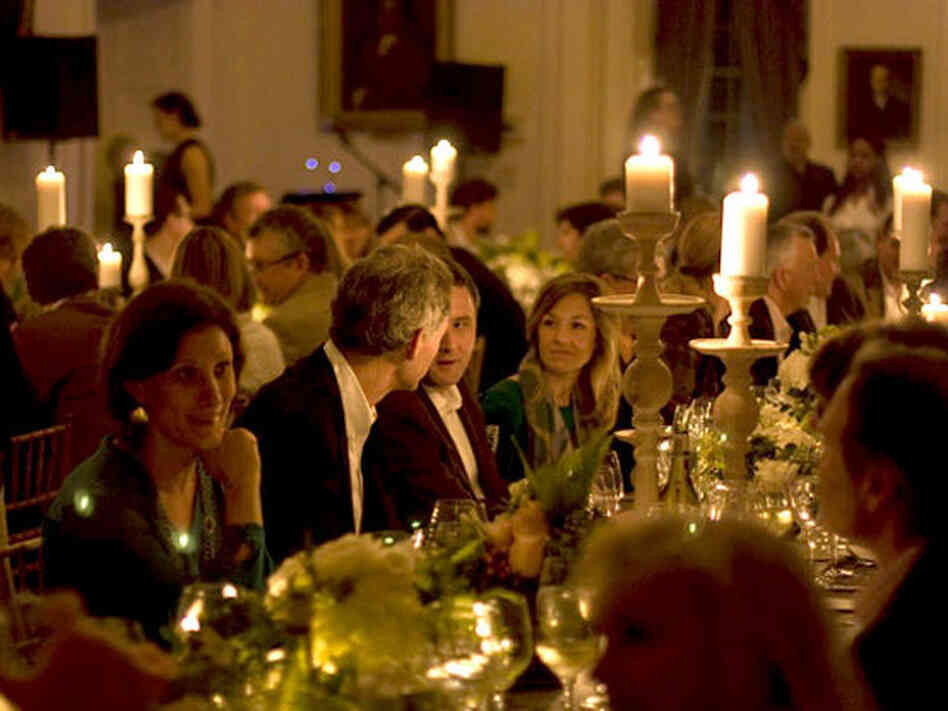 By paying to join the Garden & Gun club, members can attend events like a candlelight affair at the historic South Carolina Society Hall in Charleston as part of Garden & Gun's Secret Society Supper Club.