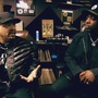 Ice-T (left) with Chuck D in a still from his documentary From Something to Nothing: The Art of Rap.