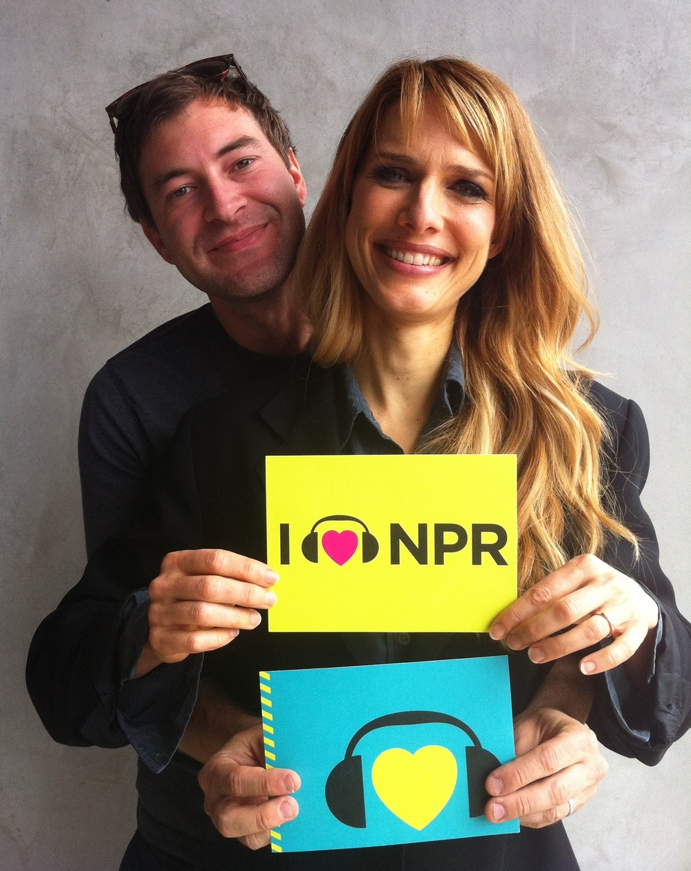 Mark Duplass and Lynn Shelton