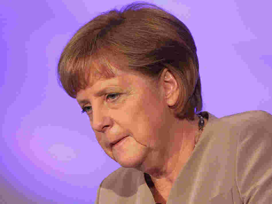 German Chancellor Angela Merkel wants to help the rest of Europe, but only if they play by the rules. German Chancellor Angela Merkel wants to help the rest of Europe, but only if they play by the rules.