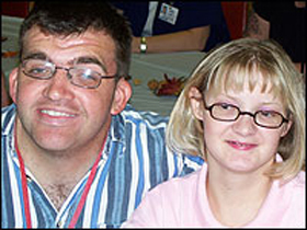 Misty Cargill and her boyfriend, Mike Bishop, in 2006.