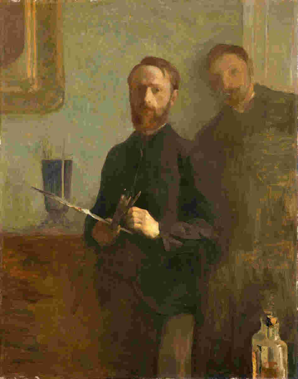 Self-Portrait with Waroquy, 1889, oil on canvas