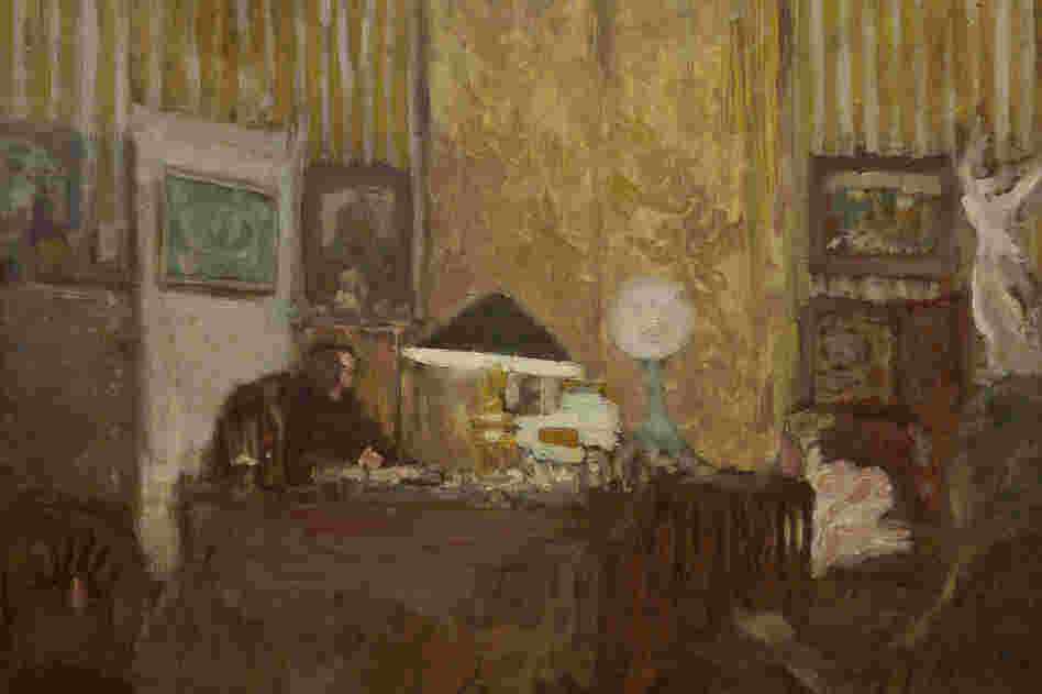 Thadee Natanson, depicted here at his desk in an Edouard Vuillard oil painting from 1899, was from a prominent family of bankers. He was one of Vuillard's loyal supporters and helped the artist achieve recognition in Paris in the 1890s.