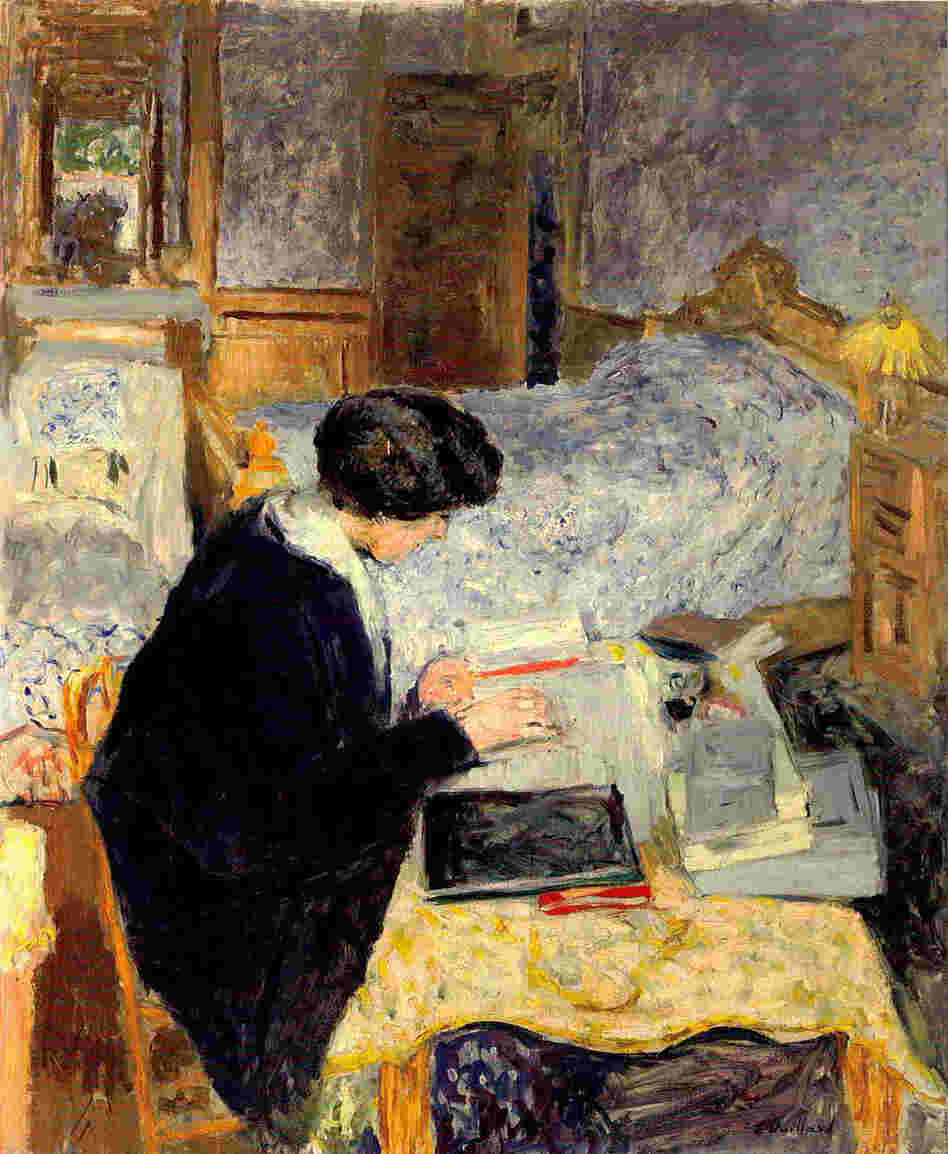 Lucy Hessel Reading, 1913, oil on canvas