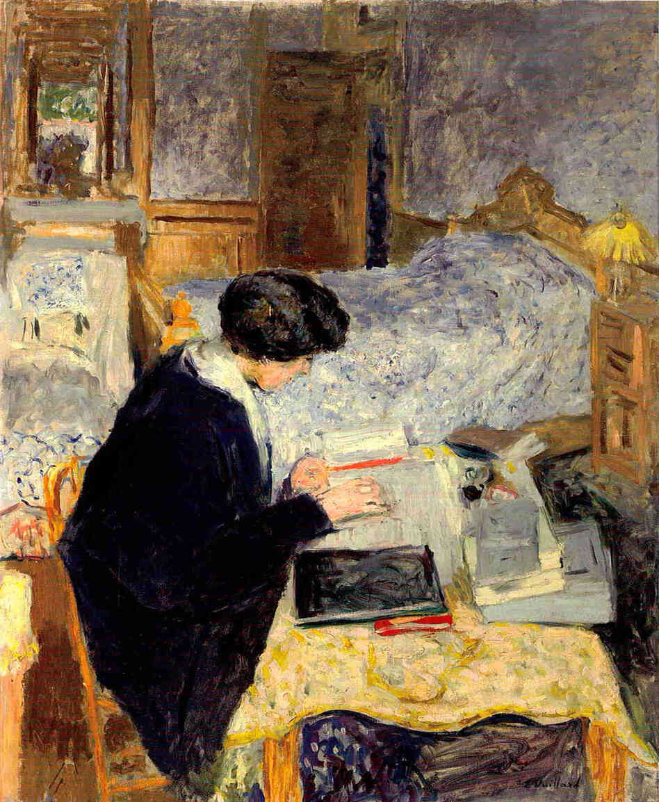 Lucy Hessel Reading, 1913, oil on canvas