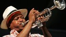 Kermit Ruffins, seen frequently on HBO's Treme, performs around town in New Orleans every week with his band, the BBQ Swingers. Kermit Ruffins, seen frequently on HBO's Treme, performs around town in New Orleans every week with his band, the BBQ Swingers.