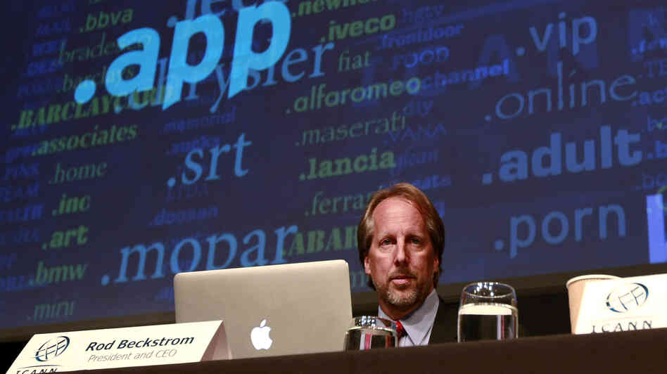 ICANN President and CEO Rod Beckstrom unveiled nearly 2,000 proposed new "top-level" domain names during a press conference in London Wednesday.