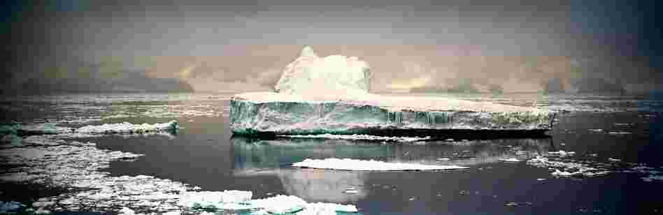 Crumbling Iceberg I, Cape Adare, Antarctica, 2006