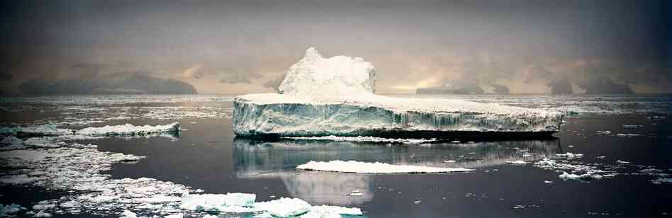 Crumbling Iceberg I, Cape Adare, Antarctica, 2006