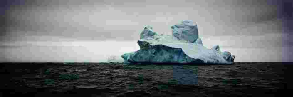 Giant Non-Tabular Iceberg, Weddell Sea, Antarctica, 2005