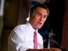 Republican presidential candidate Mitt Romney on the left. President Obama on the right. Republican presidential candidate Mitt Romney on the left. President Obama on the right.