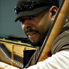 Christian McBride (right) with Peter Martin at KPLU. Christian McBride (right) with Peter Martin at KPLU.