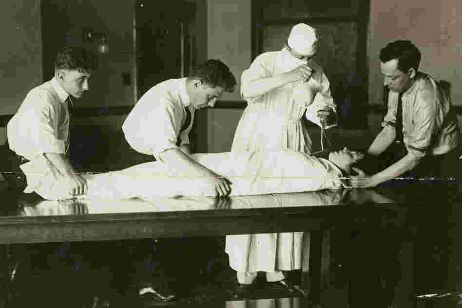 Writer Djuna Barnes had herself force-fed in 1914 to help her document the experience of English suffragettes on hunger strikes.