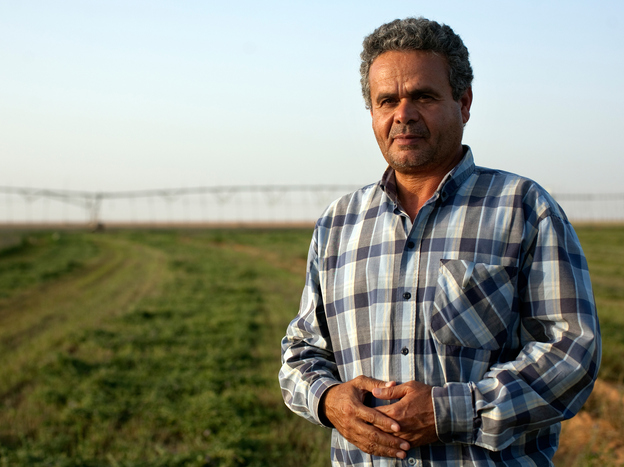 Ibrahim Dahrouk, a crop manager at Saudi-owned Kingdom Agricultural Development Company in Toshka, says the farm provides hundreds of jobs to local residents, including women. The wages of $6 to $9 a day are considered good for the region.