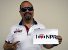 Ice-T at NPR Member station WABE in Atlanta. Ice-T at NPR Member station WABE in Atlanta.