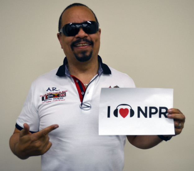 Ice-T at NPR Member station WABE in Atlanta.