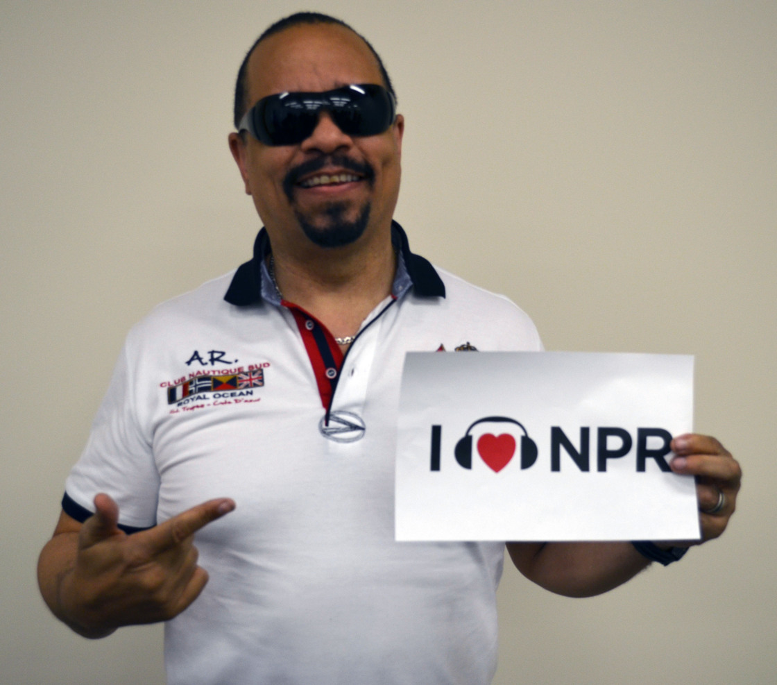 Ice-T at NPR Member station WABE in Atlanta.