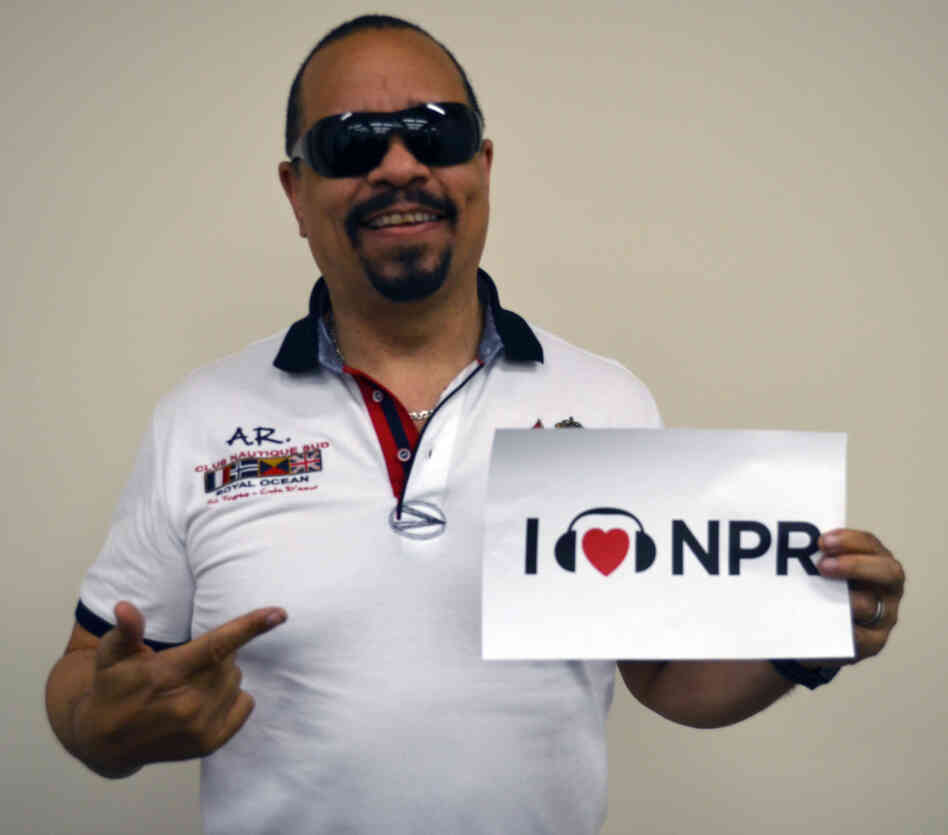 Ice-T at NPR Member station WABE in Atlanta.