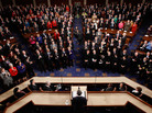 President Obama addresses a joint session of Congress while delivering his State of the Union speech in 2011. During his first two years in office, Obama used big Democratic majorities in Congress to muscle through major legislation, but since the 2010 midterm elections, he's increasingly been stymied by a wall of GOP opposition. President Obama addresses a joint session of Congress while delivering his State of the Union speech in 2011. During his first two years in office, Obama used big Democratic majorities in Congress to muscle through major legislation, but since the 2010 midterm elections, he's increasingly been stymied by a wall of GOP opposition.