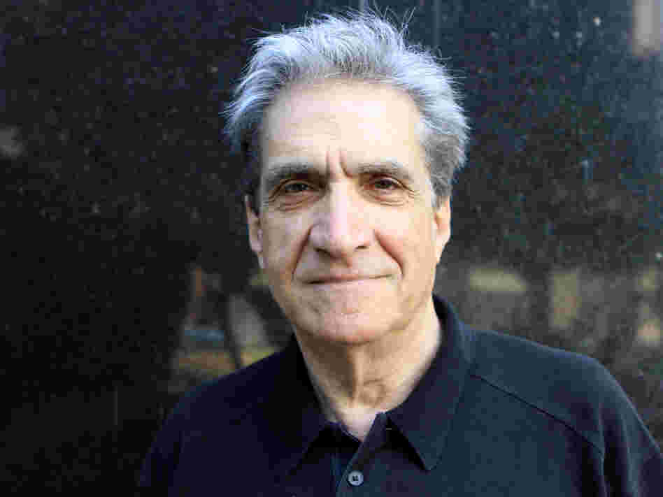 Robert Pinsky visits NPR headquarters in Washington D.C., on Thursday.