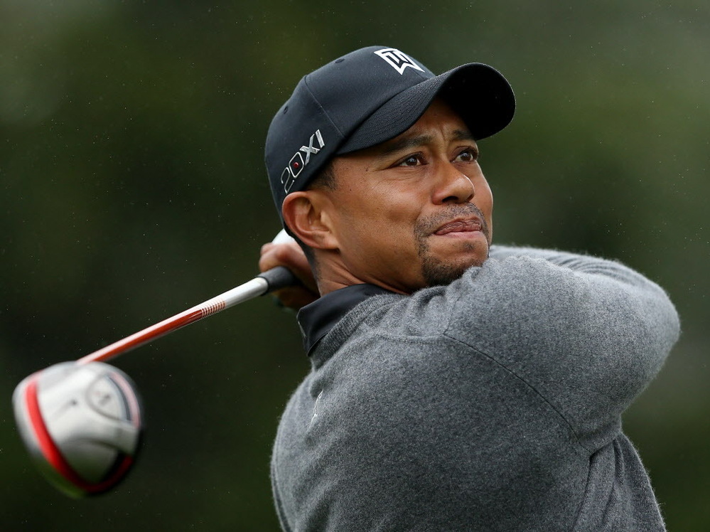 Tiger Woods during a practice round Wednesday at The Olympic Club in San Francisco.