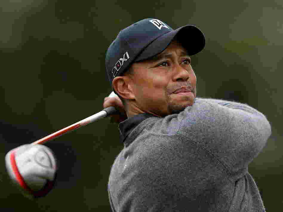 Tiger Woods during a practice round Wednesday at The Olympic Club in San Francisco.