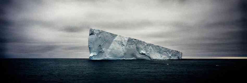Giant Non-Tabular (wedge) Iceberg, Weddell Sea, Antarctica, 2005