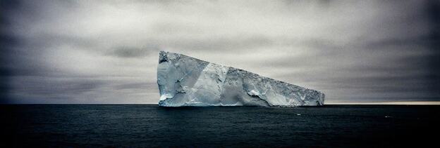 Giant Non-Tabular (wedge) Iceberg, Weddell Sea, Antarctica, 2005