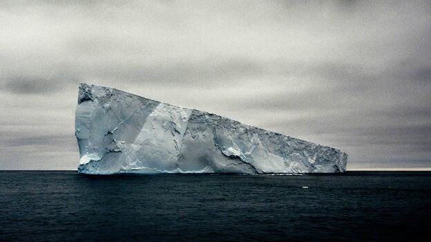 Giant Non-Tabular (wedge) Iceberg, Weddell Sea, Antarctica, 2005 (Camille Seaman)