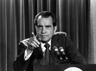 President Richard Nixon tells reporters he will not allow his legal counsel, John Dean, to testify before Congress in the Watergate investigation, March 15, 1973. Leaks about the Watergate break-in eventually helped lead to Nixon's resignation. And his administration fought and lost a Supreme Court battle over leaking of the so-called Pentagon Papers about Vietnam. President Richard Nixon tells reporters he will not allow his legal counsel, John Dean, to testify before Congress in the Watergate investigation, March 15, 1973. Leaks about the Watergate break-in eventually helped lead to Nixon's resignation. And his administration fought and lost a Supreme Court battle over leaking of the so-called Pentagon Papers about Vietnam.
