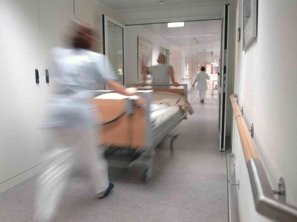 Hospital corridor Hospital corridor