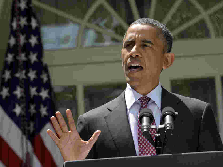 President Obama on Friday announced he was using his  executive power to give some young illegal immigrants the right to stay longer in the United States.