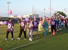 An American Cancer Society Relay for Life event at the University of Texas-Dallas in 2006. The events are meant to "celebrate the lives of people who have battled cancer, remember loved ones lost, and fight back against the disease," according to the organization. An American Cancer Society Relay for Life event at the University of Texas-Dallas in 2006. The events are meant to "celebrate the lives of people who have battled cancer, remember loved ones lost, and fight back against the disease," according to the organization.