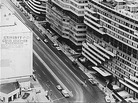 A photograph of the Watergate complex that was used as an exhibit in the trial of G. Gordon Liddy. A photograph of the Watergate complex that was used as an exhibit in the trial of G. Gordon Liddy.