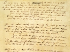 "The Star-Spangled Banner" handwritten manuscript by Francis Scott Key, 1814. "The Star-Spangled Banner" handwritten manuscript by Francis Scott Key, 1814.