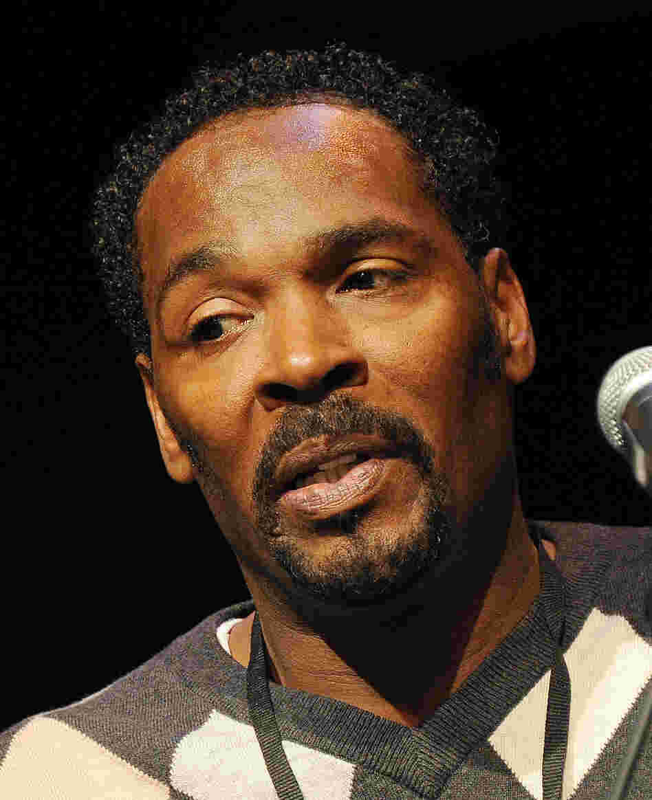 Rodney King attends a book festival in Los Angeles in April. King was found unconscious in a swimming pool Sunday and later pronounced dead.