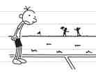Illustration from Diary of a Wimpy Kid