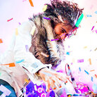 Wayne Coyne of The Flaming Lips performs at the 2012 Noise Pop Festival in San Francisco. Wayne Coyne of The Flaming Lips performs at the 2012 Noise Pop Festival in San Francisco.