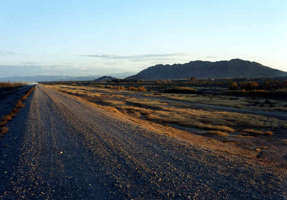 Levee, Presidio, Texas, 2009